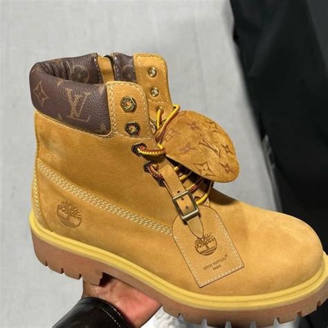 louis vuitton timberland boots men's|custom Louis Vuitton Timberland boots.